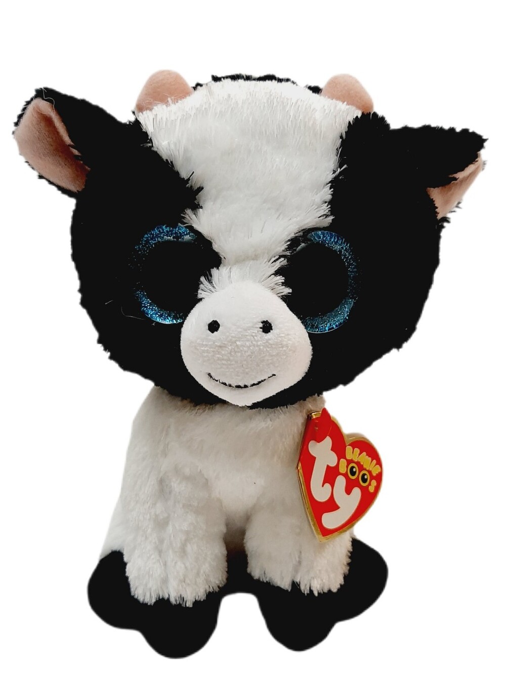 🍒 Ty Beanie Boos Butter the Cow 6" Plush Stuffed Animal 2017 Soft Kids Toy